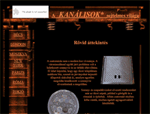 Tablet Screenshot of kanalisok.lorincz-veger.hu
