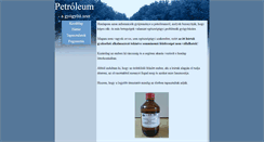Desktop Screenshot of petroleum.lorincz-veger.hu